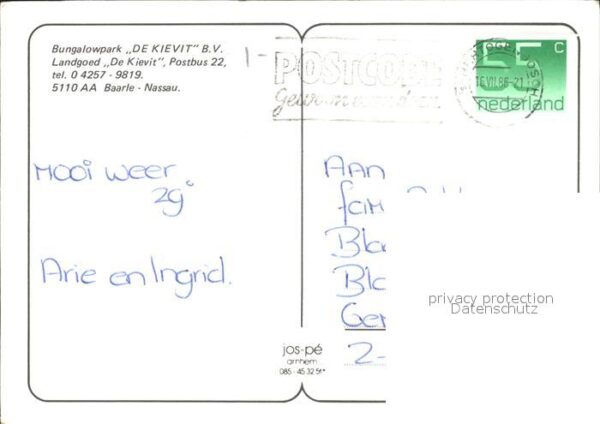 Baarle Nassau Bungalowpark De Kievit – Bild 2