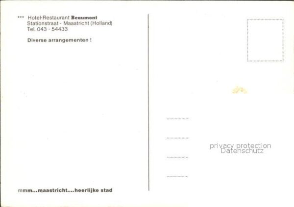 Maastricht Hotel Restaurant Beaumont – Bild 2