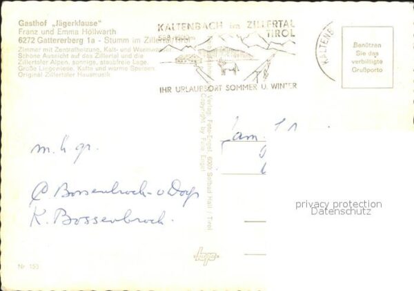 Stumm Zillertal Gasthaus Jägerklause – Bild 2