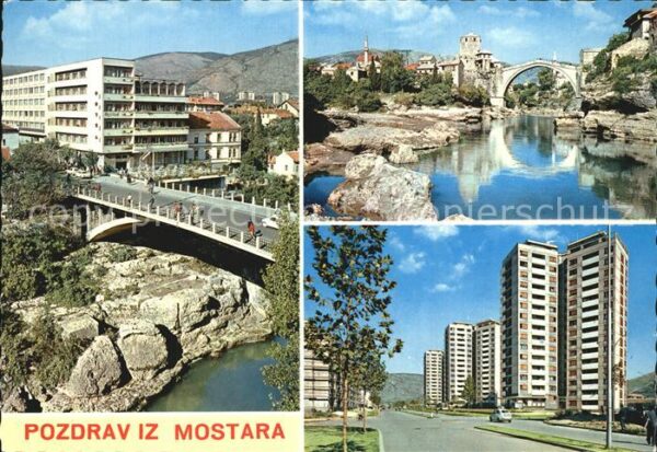 Mostar Moctap alte Steinbrücke