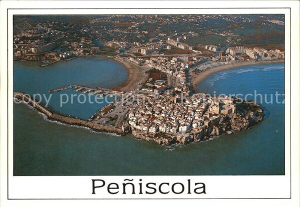 Peniscola Fliegeraufnahme