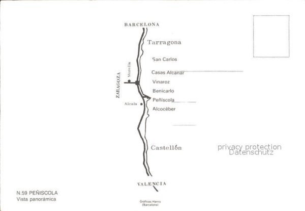 Peniscola Fliegeraufnahme – Bild 2