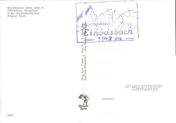 Einoedsbach Mindelheimer Hütte – Bild 2