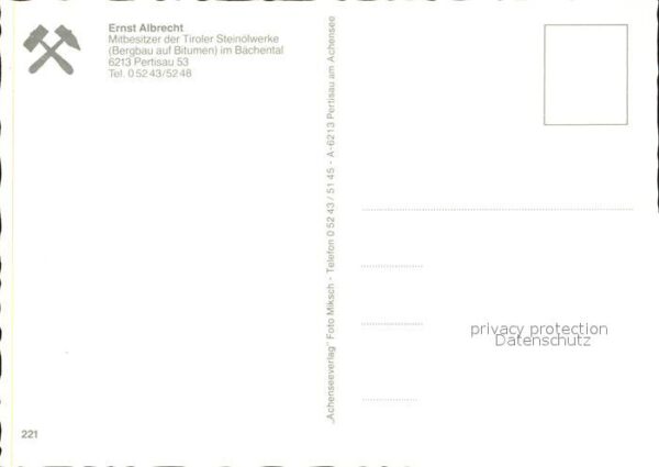 Pertisau Achensee Wohnhaus Ernst Albrecht – Bild 2