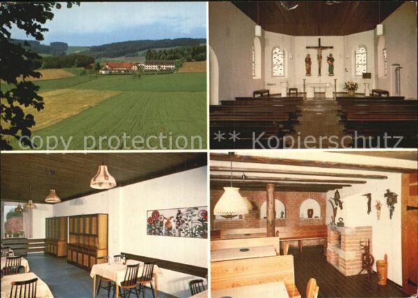 Falkenstein Bayerischer Wald Missionshaus Erholungsheim der Pallotin