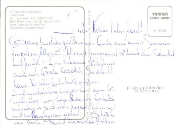 Rettenbach Auerberg Lindenhof Gasthaus – Bild 2