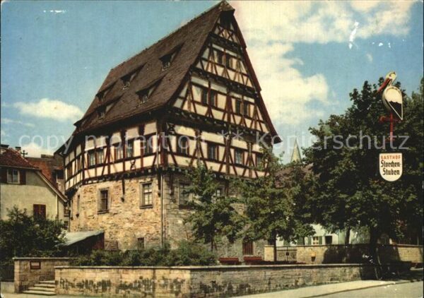 Goeppingen Storchenhaus mit Heimatmuseum
