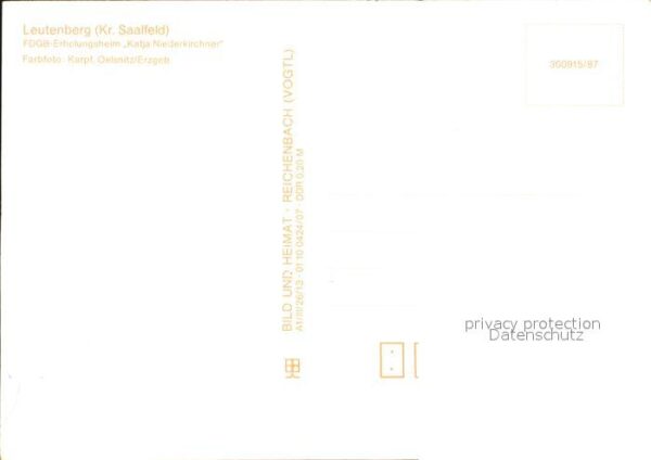 Leutenberg Thueringen Erholungsheim Katja Niederkirchner – Bild 2