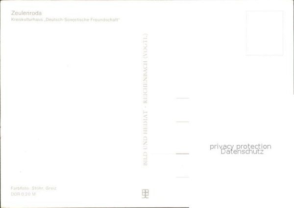 Zeulenroda-Triebes Kreiskulturhaus – Bild 2