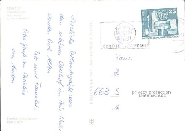 Oberhof Thueringen Erholungsheim Fritz Weineck – Bild 2
