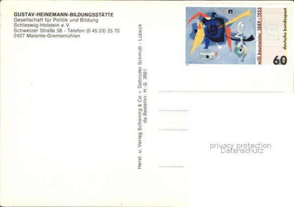 Malente-Gremsmuehlen Gustav Heinemann Bildungsstätte – Bild 2