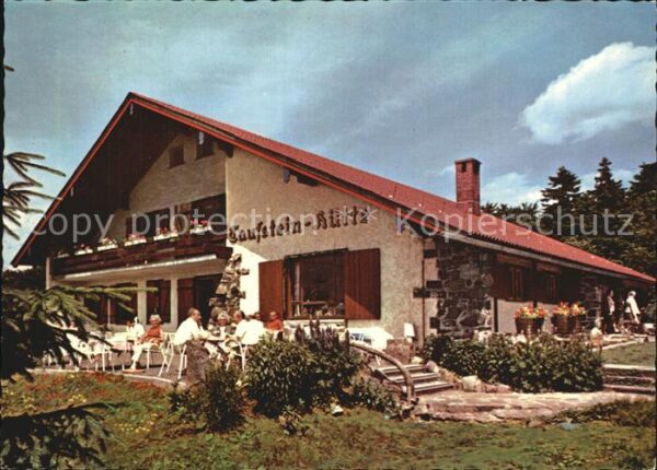 Schotten Hessen Taufsteinhütte Restaurant
