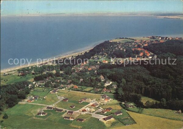 Hohwacht Ostseebad Fliegeraufnahme