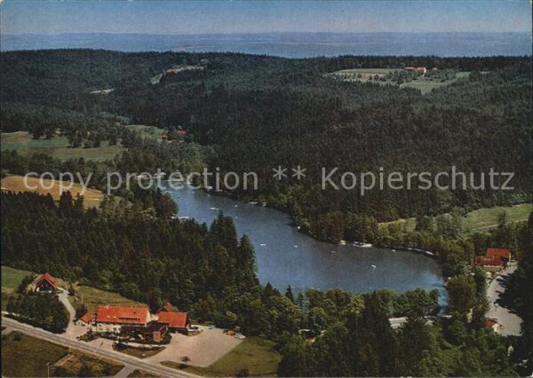 Welzheim Ebnisee Fliegeraufnahme Landgasthof Hir