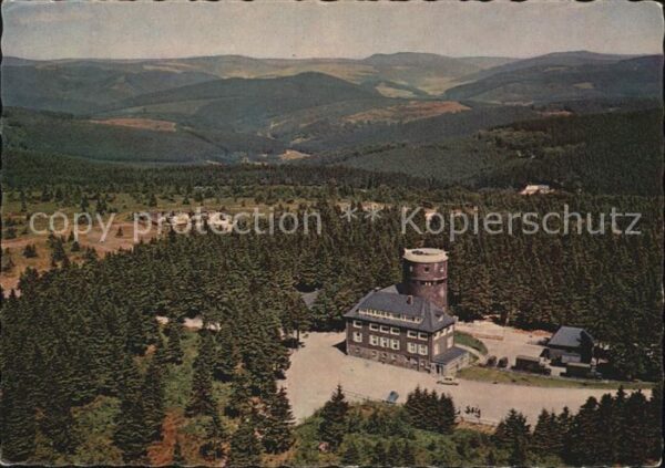 Winterberg Hochsauerland Fliegeraufnahme Restaurant Kahler Asten