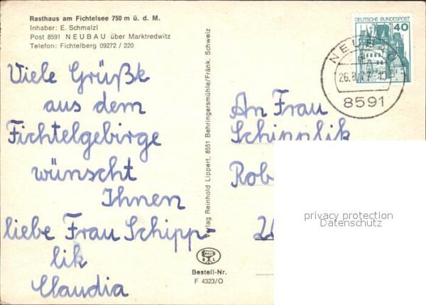 Marktredwitz Rasthaus am Fichtelsee Neubau – Bild 2