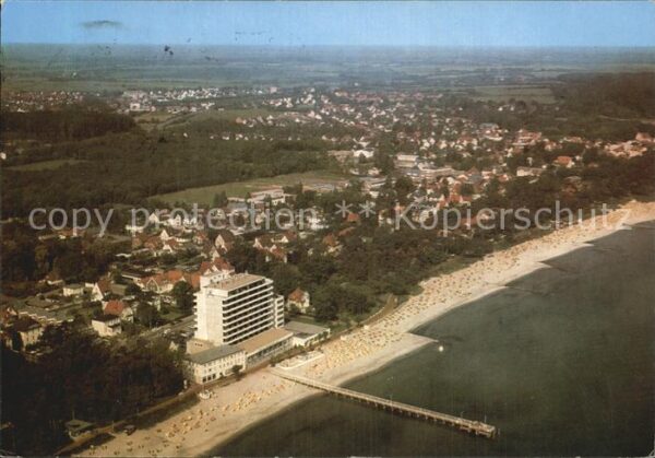 Timmendorfer Strand Fliegeraufnahme Kurhaushotel Seeschlößc