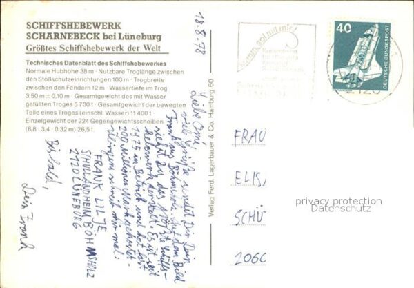 Scharnebeck Lueneburg Schiffshebewerk – Bild 2
