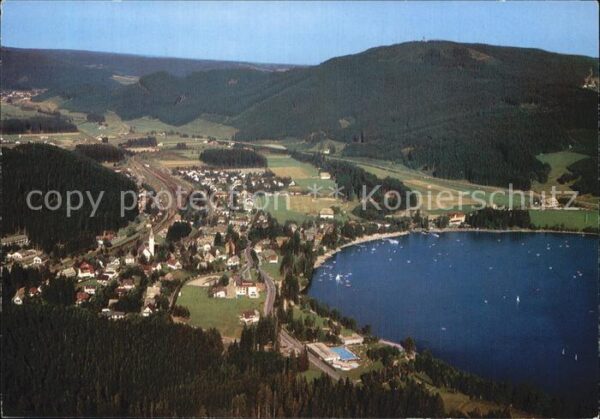Titisee Fliegeraufnahme