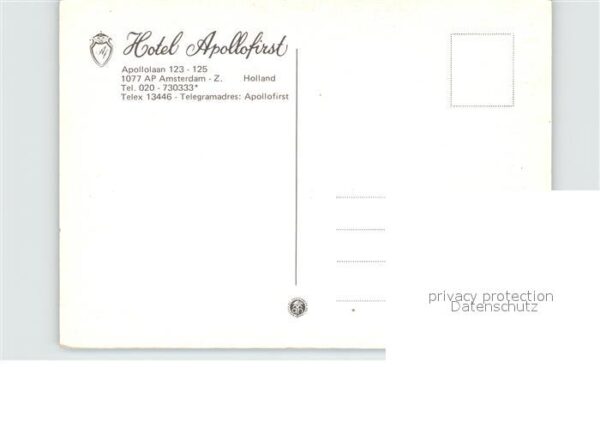 Amsterdam Niederlande Hotel Apollofirst – Bild 2