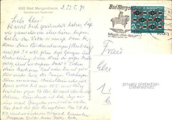 Bad Mergentheim Sanatorium Taubertal – Bild 2