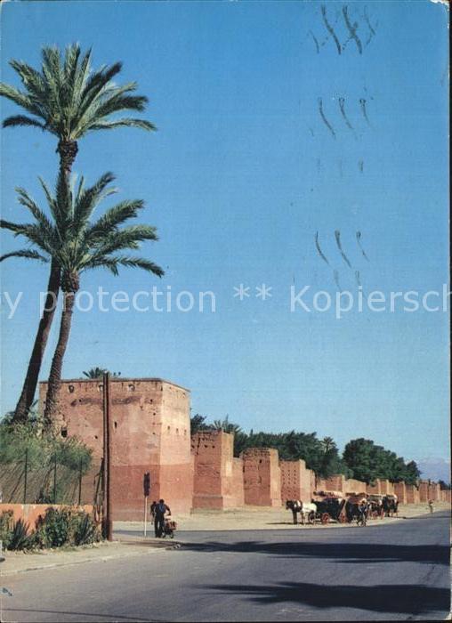 Marrakech Marrakesch Les Ramparts