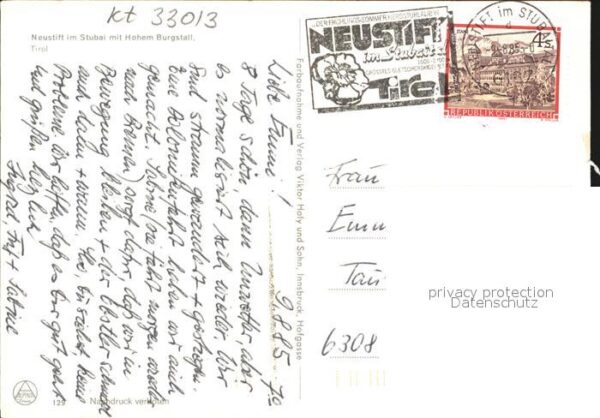 Neustift Stubaital Tirol Hohem Burgstall – Bild 2