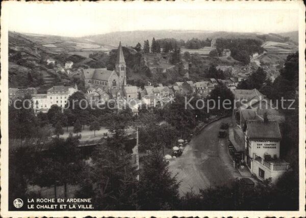 La Roche Madoux Le Chalet et La Ville