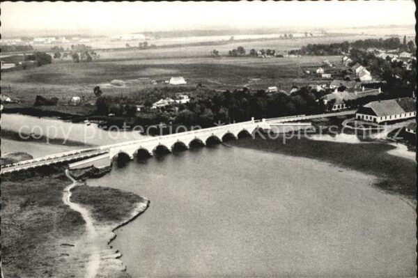 Hortobagy Fliegeraufnahme Brücke