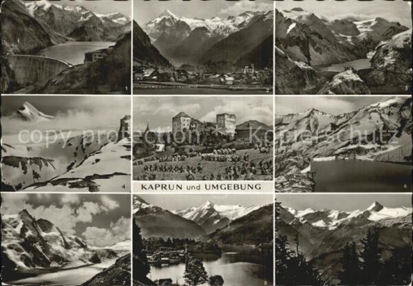 Kaprun Linbergspeicher Kitzsteinhorn Moserbode