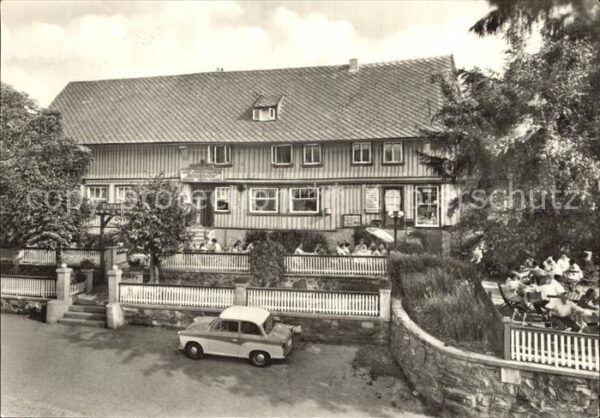 Trautenstein Harz Konsum Gaststätte Berghöh