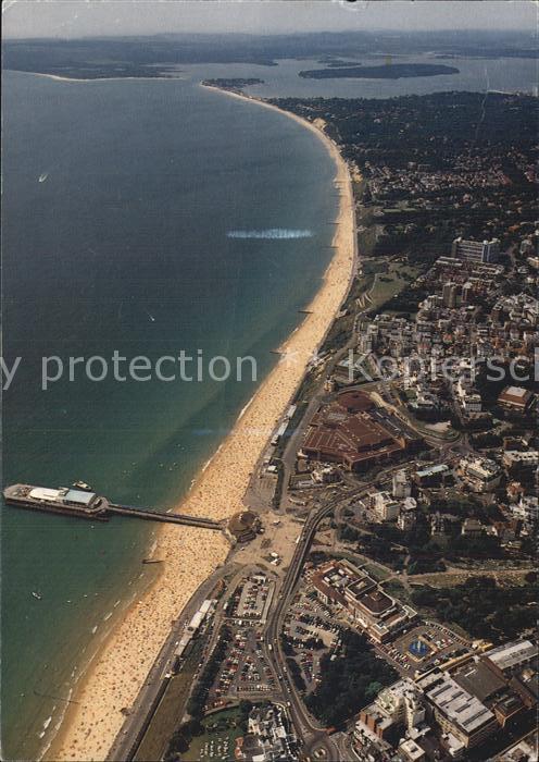 Bournemouth Fliegeraufnahme Strand