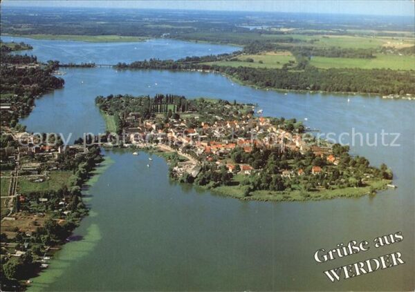 Werder Havel Fliegeraufnahme