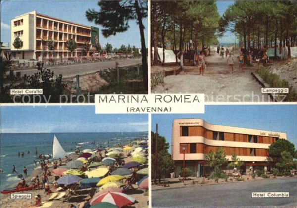 Marina Romea Hotel Corallo und Columbia Campingplatz
