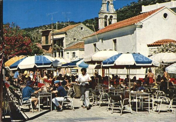 Paxos Griechenland Der Platz