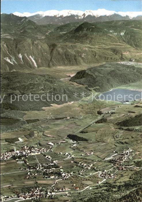Kaltern Weinstrasse Tirol Von der Mendel gesehen