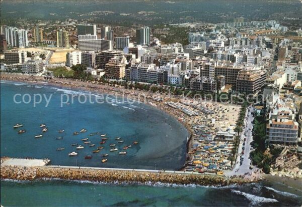 Benidorm Fliegeraufnahme
