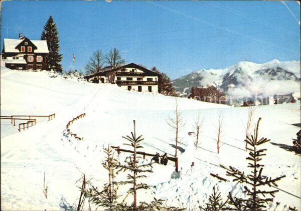 Buerserberg Vorarlberg Gasthaus Pension Tschegla