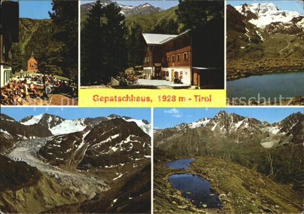 Gepatschhaus Weissseespitze Weisssee Ölgrubenjoch