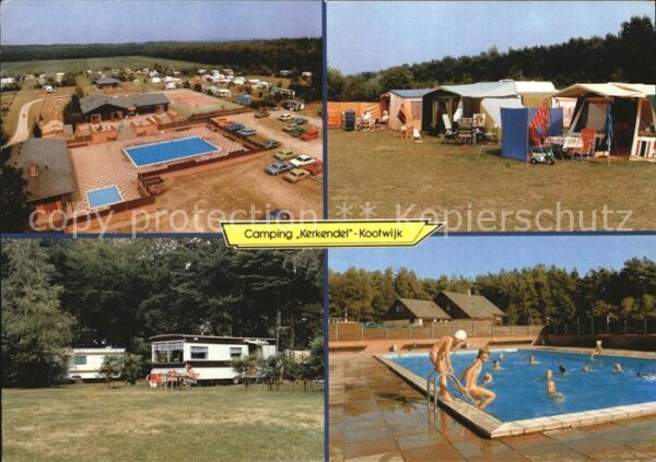 Kootwijk Camping Kerkendel Schwimmbad Zelte