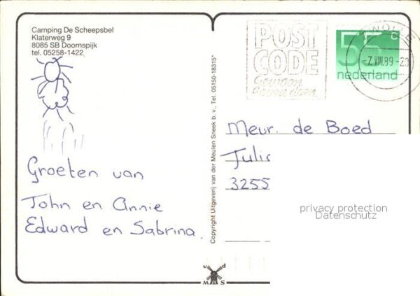 Doornspijk Camping De Scheepsbel Schwimmbad Tennis – Bild 2