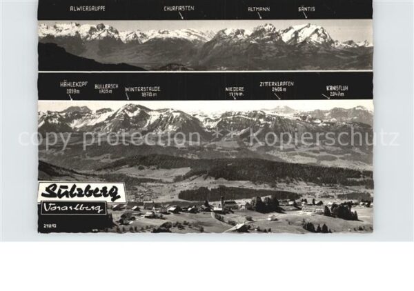 Sulzberg Vorarlberg Panorama