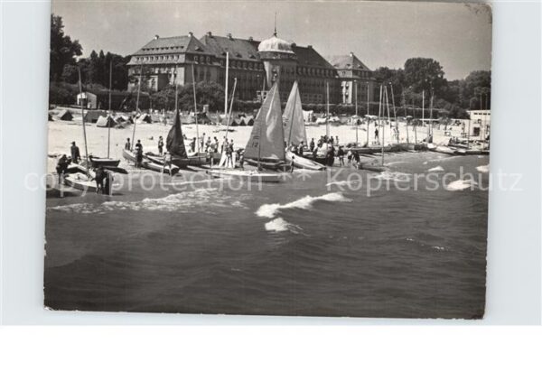 Zoppot Sopot Grand Hotel mit Strand