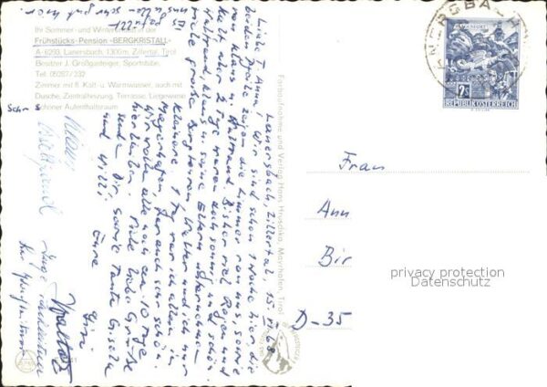 Lanersbach Pension Bergkristall – Bild 2