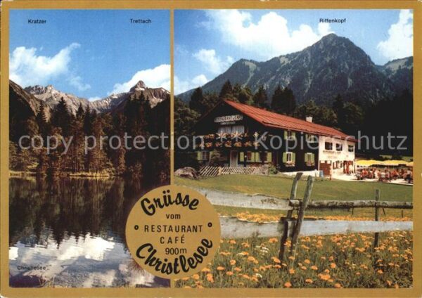 Oberstdorf Kratzer Trettlach Riffenkopf Cafe Chris