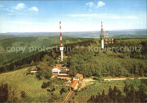 Heidelberg Neckar Der Königsstuhl mit dem Berghotel und d