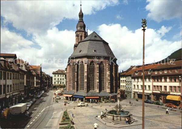 Heidelberg Neckar Heiliggeistkirche