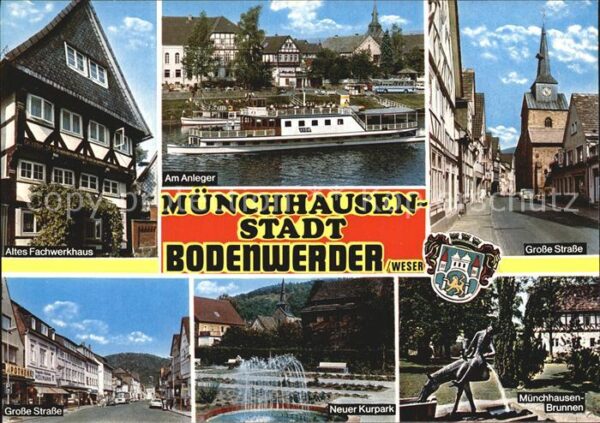 Bodenwerder Altes Fachwerkhaus Grosse Strasse Neuer