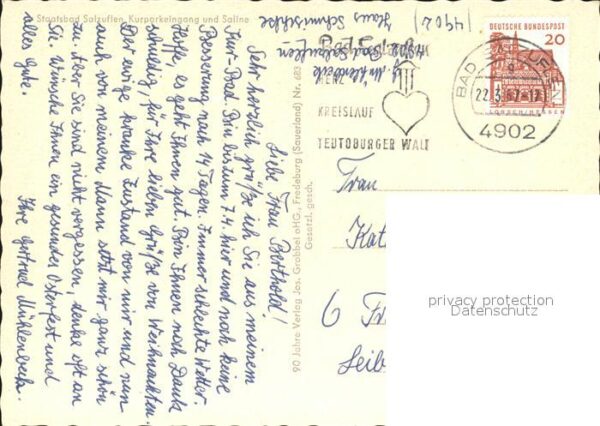 Bad Salzuflen Kurparkeingang und Saline – Bild 2