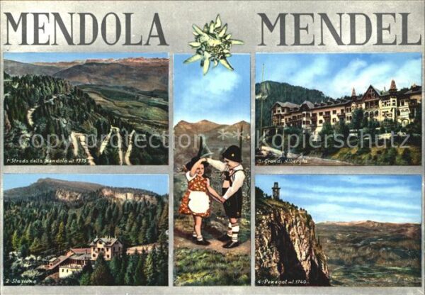 Mendola Mendelstrasse Bahnhof Grand Hotel Peneg